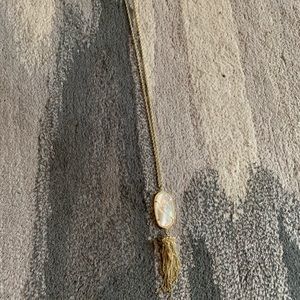 White stone Kendra Scott Necklace